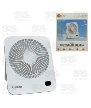 Ventilador Portátil De Mesa Recarregável Basike BA-FAN331