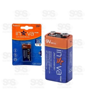 Bateria 9V  Prime Inova 11054