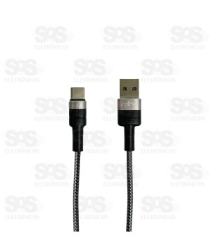 Cabo De Dados 6A/65W Type C 1 Metro Inova CBO-20014