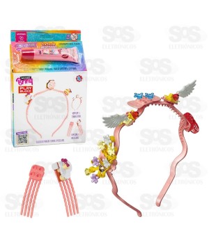 Tiara e Presilhas Blocos de Montar Polibrinq MK95