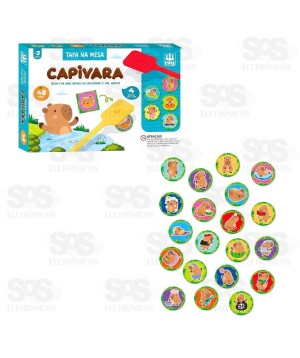 Jogo Tapa na Mesa Capivara Nig Brinquedos 0237