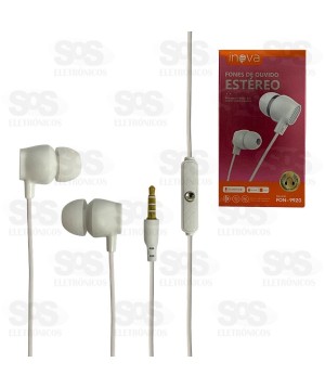 Fone De Ouvido Estéreo Com Microfone Inova FON-9920