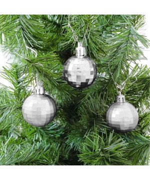 Kit 6 Bolas De Natal 3CM Facetadas BOL081A