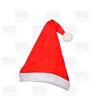 Gorro Papai Noel Cetim Top Natal GOR072