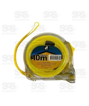 Trena 10Mx24MM Transparente Com Trava BAR-57747-10