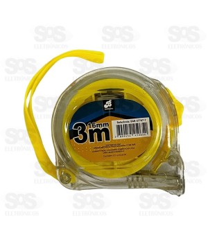 Trena 3Mx16MM Transparente Com Trava BAR-57747-7