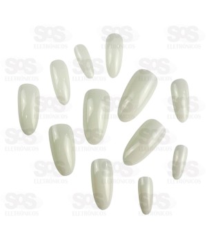 Kit Unhas Postiças Bailarina 24 Unidades BAR-712014-1