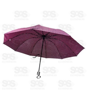 Guarda Chuva Poliéster Coração 120CM Altomex AJ-3405
