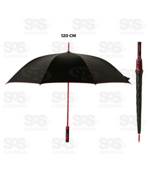 Guarda Chuva Automático Poliéster 120CM Altomex AJ-3407