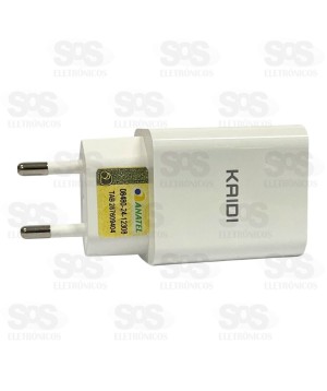 Carregador Turbo Type C 20W Kaidi KD-662