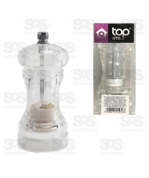 Moedor de Tempero Manual Acrílico Top Útil TOP2018