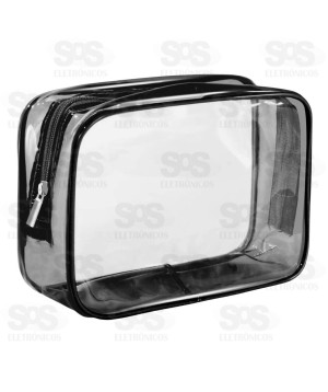 Necessaire Transparente 12x11CM TOP1694