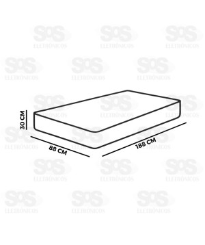 Capa De Colchão Com Zíper Solteiro 3311