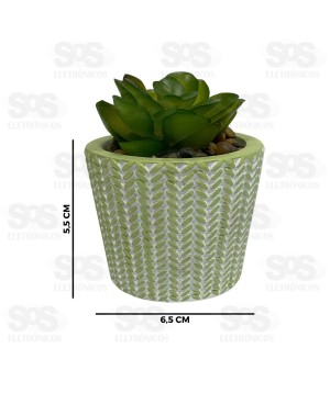 Vaso Com Planta Artifícial Top Útil TOP1746/1747