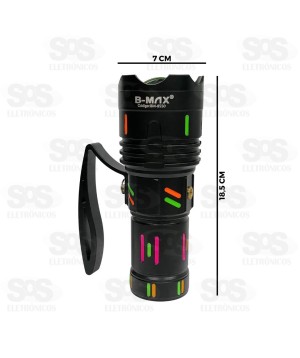 Lanterna LED Sabre de Luz Recarregável B-Max BM-8550