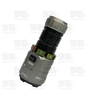 Lanterna Tática LED Recarregável B-Max BM-8556