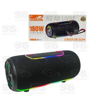 Caixa De Som 100W Resistente À Água Eletromex EL-1097