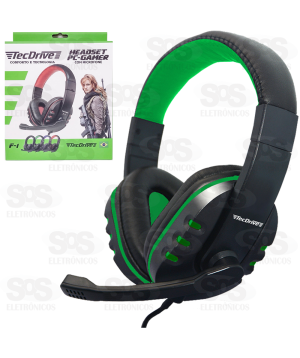 Fone Headset Gamer TecDrive F1
