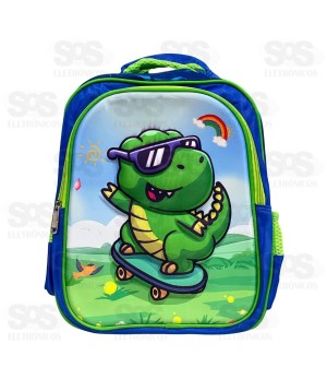 Mochila Média Infantil Modelos Variados MD-12856/MD-12859