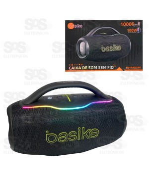 Caixa De Som Bluetooth 100W Basike Ba-RAD294