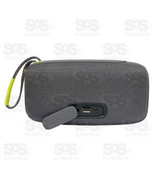 Caixa De Som 30W Resistente À Água Basike BA-RAD135