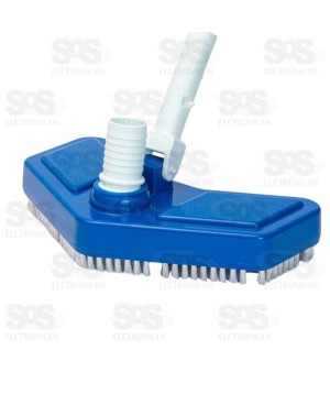 Aspirador Compacto Com Escovas Para Piscina
