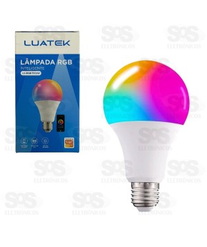 Lâmpada Inteligente LED Colorida 12W Luatek LK-RGB-TX12W