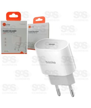 Fonte De Parede 30W USB-C Basike BA- CAR112A