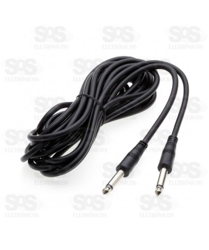 Cabo P10 x P10 5 Metros Tomte MCB-011