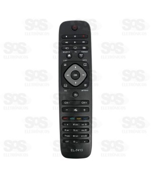 Controle Remoto Philips Smart TV Eletromex EL-7413