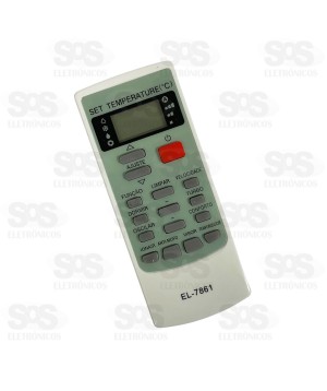 Controle Remoto Para Ar Condicionado Eletromex EL-7861