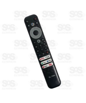 Controle Remoto TCL Smart TV Eletromex EL-7689