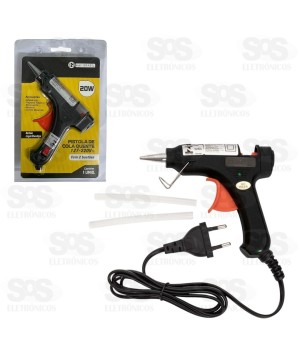 Aplicador Térmico Para Cola Bastão 20W Bivolt Hai Brasil PI20W