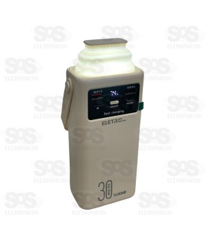 Carga Extra 30.000mAh 4 Interfaces Eletromex EL-2937
