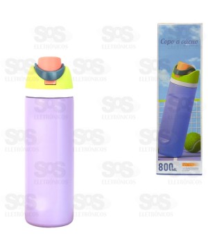 Garrafa Térmica Vácuo 800ml Cores Variadas TWU-535
