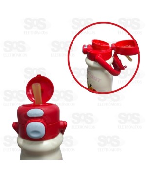 Garrafa Térmica Infantil 520ml Estampas Variadas WU-547