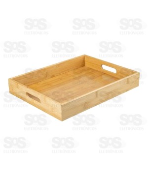 Bandeja Multiuso Bambu 46x33cm TOP1425