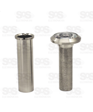 Visor Para Porta Cromado DE 35-50mm YA-1689