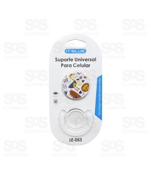Suporte Popsocket Para Celular Estampas Sortidas IT-Blue LE-3703