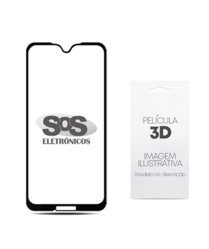 Película 3D Preta Samsung  A02 A02S A42
