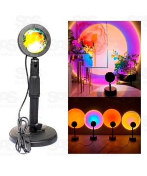 Luminária Luz Por do Sol Sun Ley-244