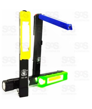 Lanterna LED Bastão Com Pisca E Imã Caixa Com 18 Unidades Q9