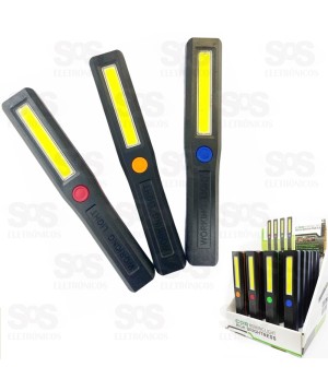 Lanterna LED Bastão Alto Brilho E Imã Caixa Com 24Unidades