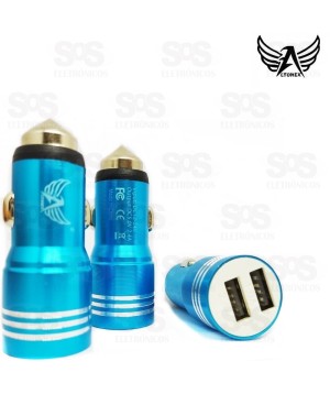 Carregador Veicular 2 USB Best Quality Altomex al-2107d