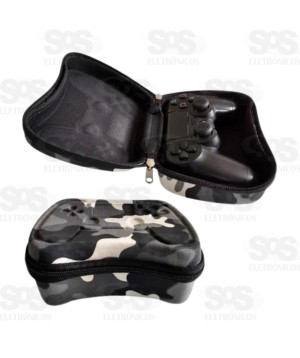 Case Estojo de Controle PS4 Camuflada
