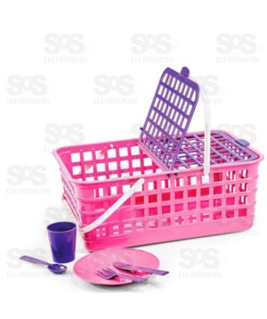 Cestinha Piquenique Poliplac