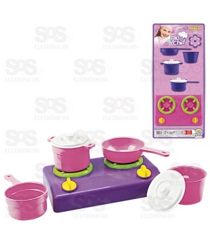 Kit Panelas E fogão Poliplac